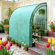 Serra da giardino verde 200 x 100 x 210 cm