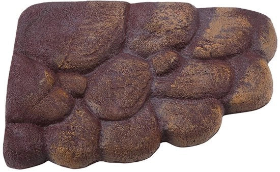 Piattaforma rilassante per tartarughe - Isola galleggiante - Dimensione grande - Magnetico - Simulazione naturale - Per tartarughe