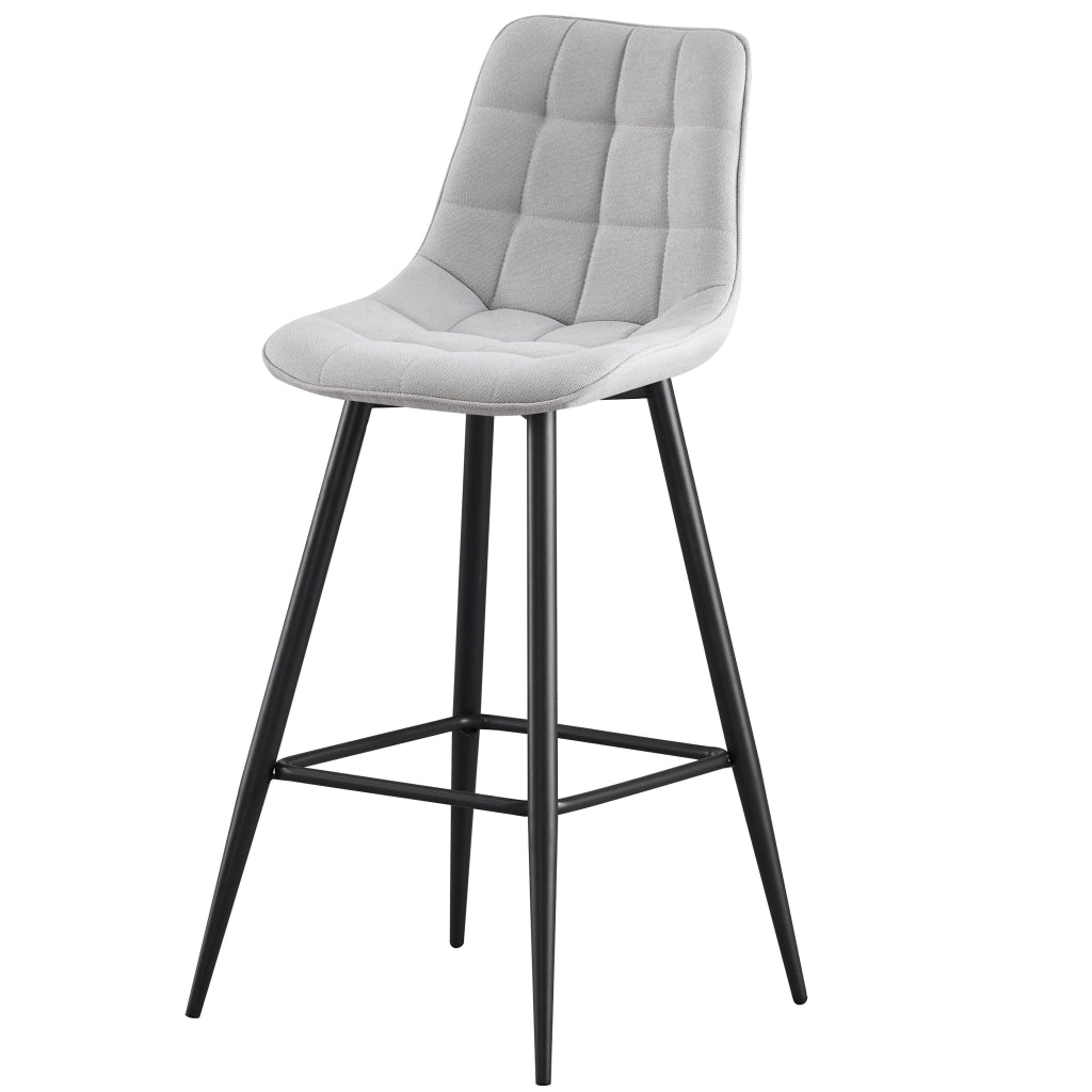 Sgabello da bar MARGARITABAR grigio chiaro (LSC992BC - CAIDU 086-27)