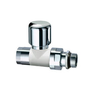 VALVOLA TERMOSTATIZZABILE DIRITTA TOPFAR- 1/2 Bianco-Cromo- FAR- pezzi 1