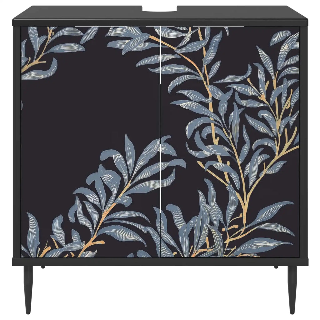 Mobile da Bagno DOKKUM Rovere Nero 60 x 40 x 61 cm 8007417