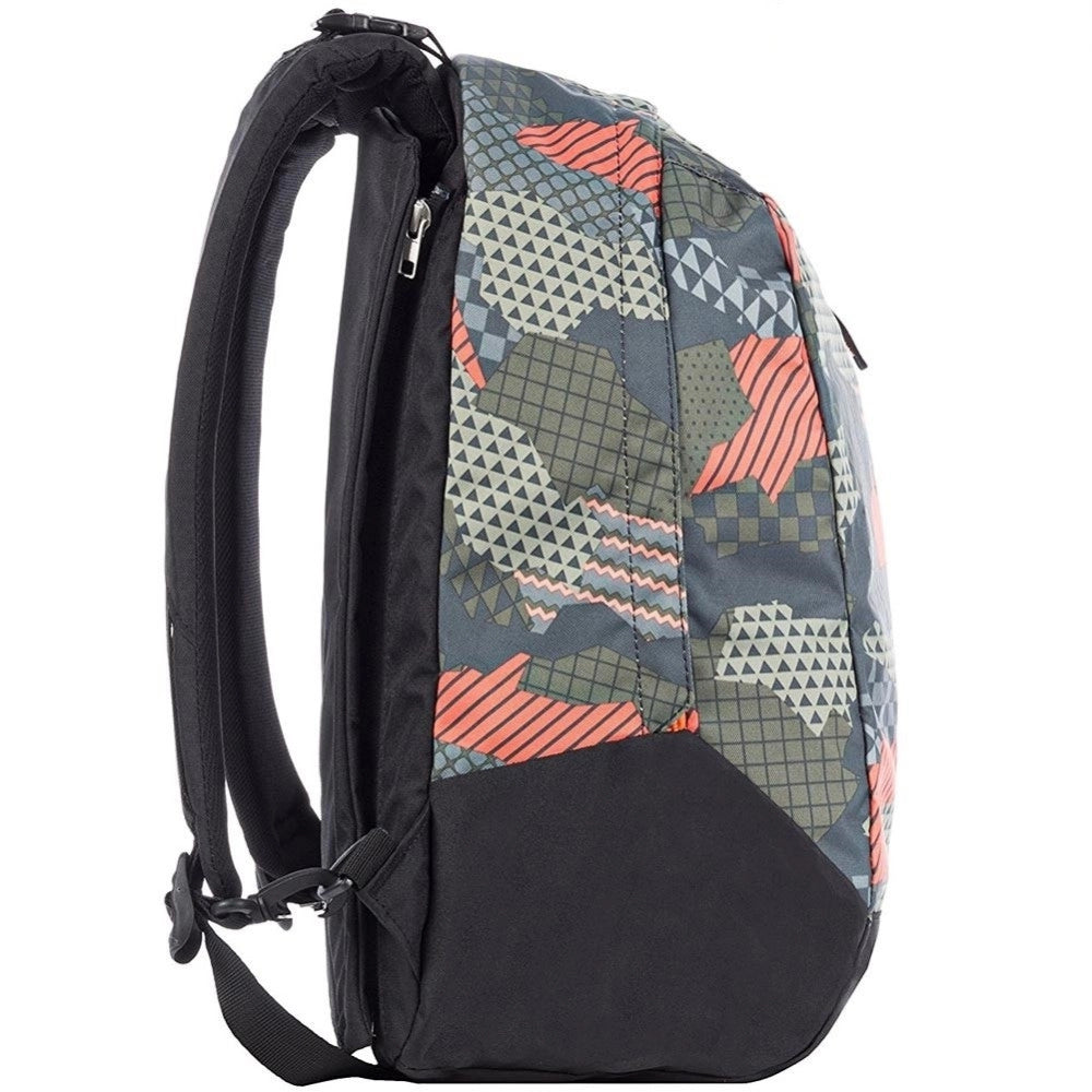 Trade Shop - Zaino The Double Camouflage Grigio Reversibile 44 X 34 X 21 Cm -
