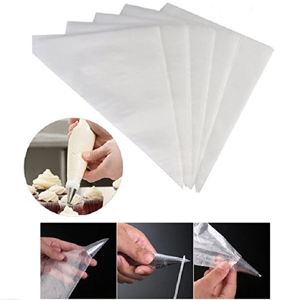 Trade Shop - Set 50 Saccapoche Monouso Sacca Per Pasticceria Sac A Poche Cake Design Da 36cm -