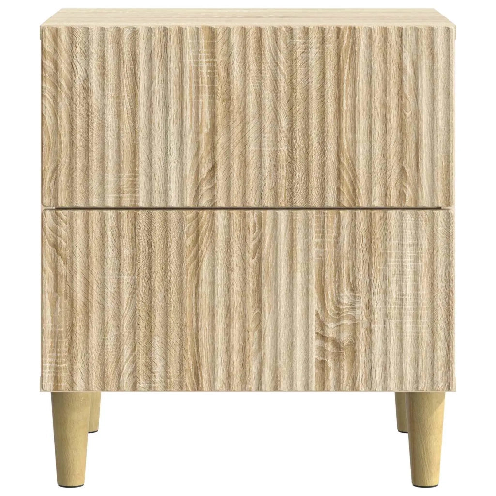 Armadio da Notte con cassetto Rovere Sonoma 43 x 34,5 x 48 cm 894529