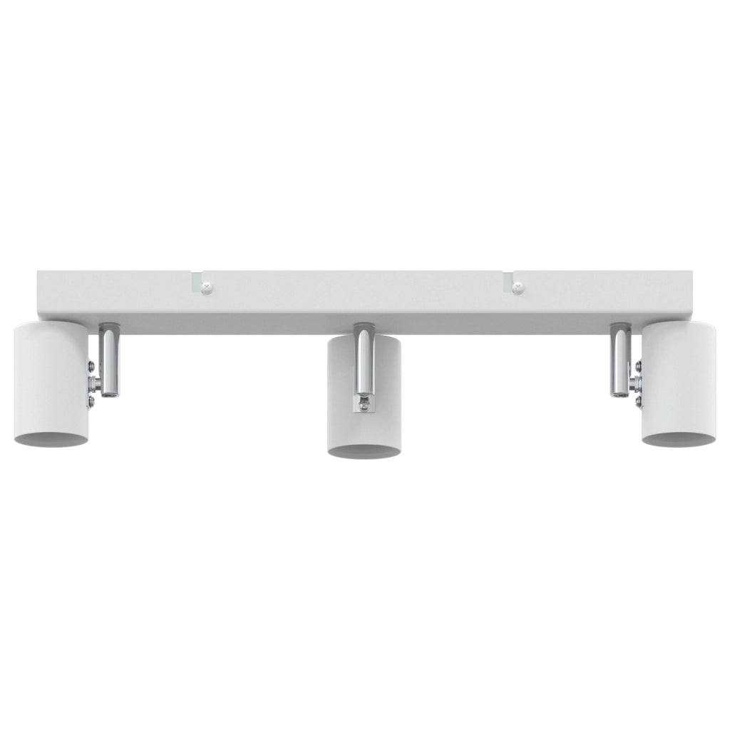 Faretto da soffitto 3 vie regolabili Bianco E27