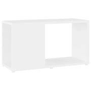 Mobile TV multimediale mensola TV credenza TV sala da pranzo soggiorno camera da letto 60 x 24 x 32 cm legno ingegnerizzato bianco 02_0026129