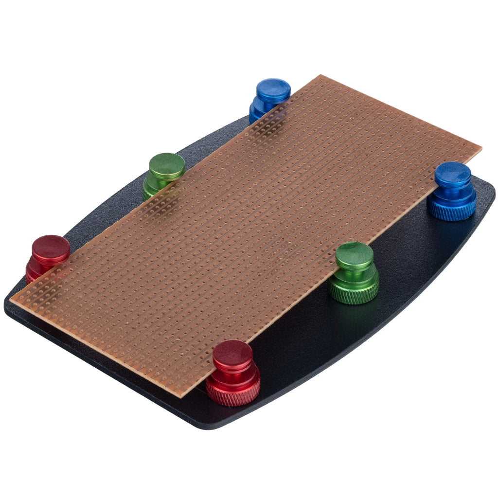 Supporto Magnetico in Metallo per Saldatura PCB – Piastra Magnetica con 6 Magneti Regolabili | Resistente ad Alte