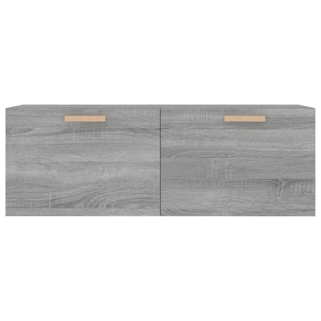 Mobile Pensile Grigio Sonoma 100x36,5x35 cm Legno Multistrato 817610