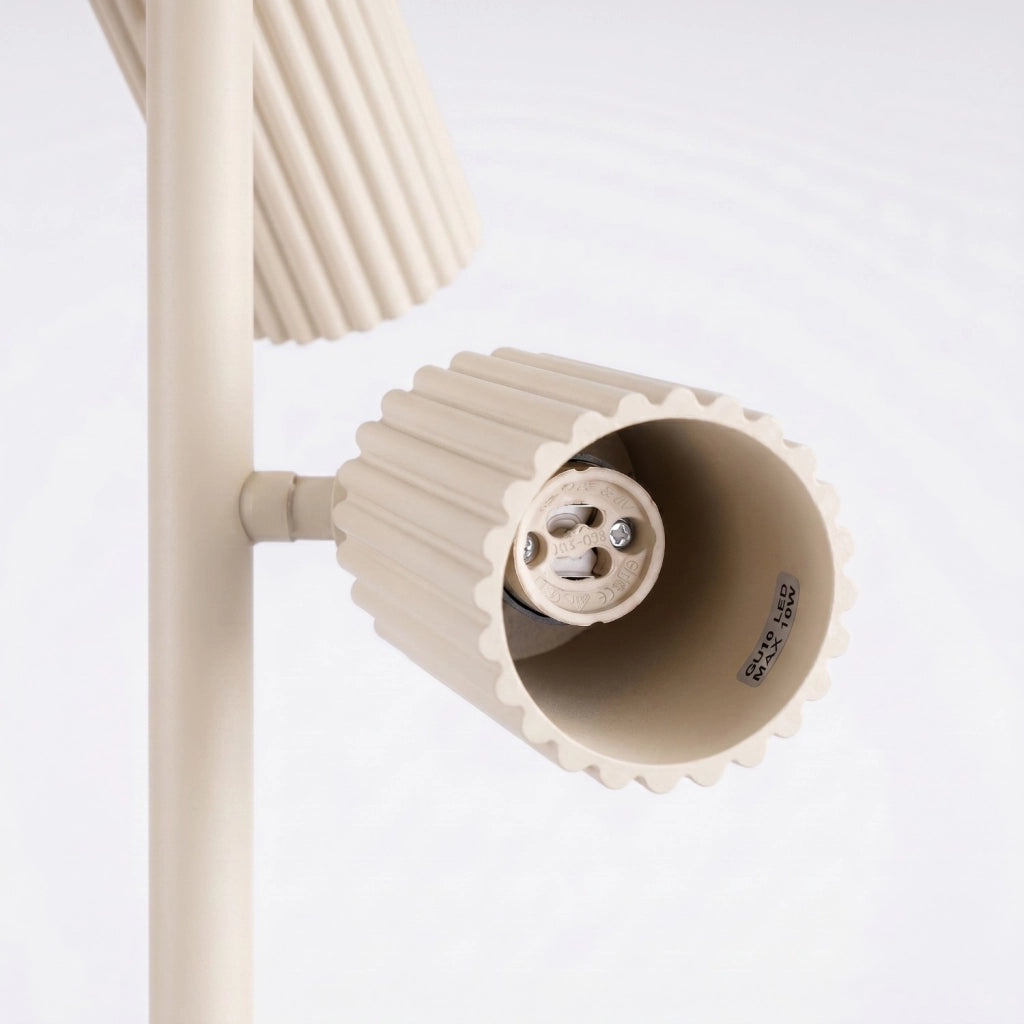 Lampada da terra KARBON 3 beige