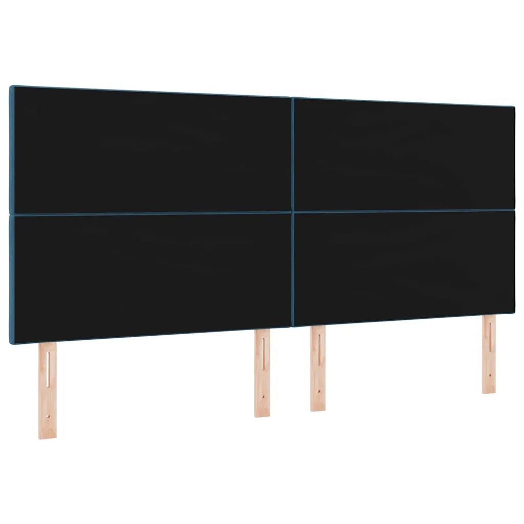 Testiera LED Blu Scuro 200 cm Velluto 3338564