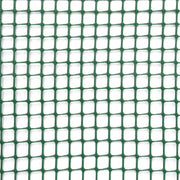 Rete in Plastica Maglia Quadra Esagonale Recinsione Balcone Terrazzi Aiuole 5 mt Misura Maglia: 10 mm Quadra Verde
