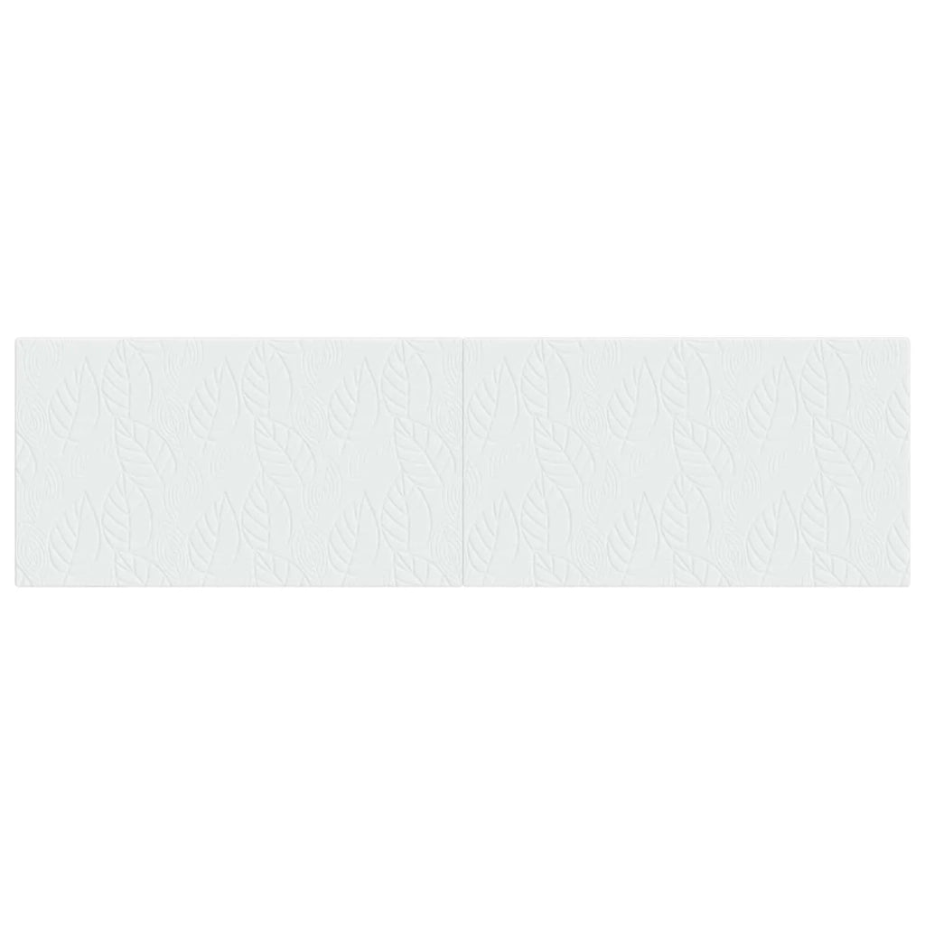 Testiera da Muro DELFT Bianco Legno ingegnerizzato 897155