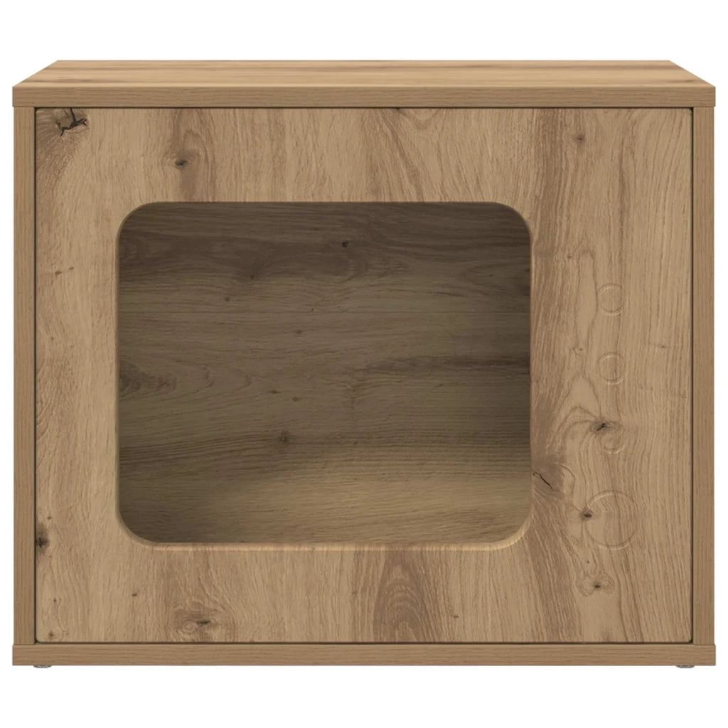Casa per Gatti Rovere Artigianale 51 x 30 x 42,5 cm 8000652