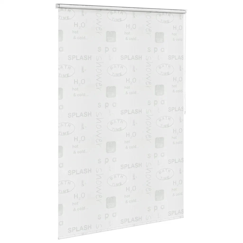 Tenda a Rullo per Doccia 160x240 cm Schizzi 142875