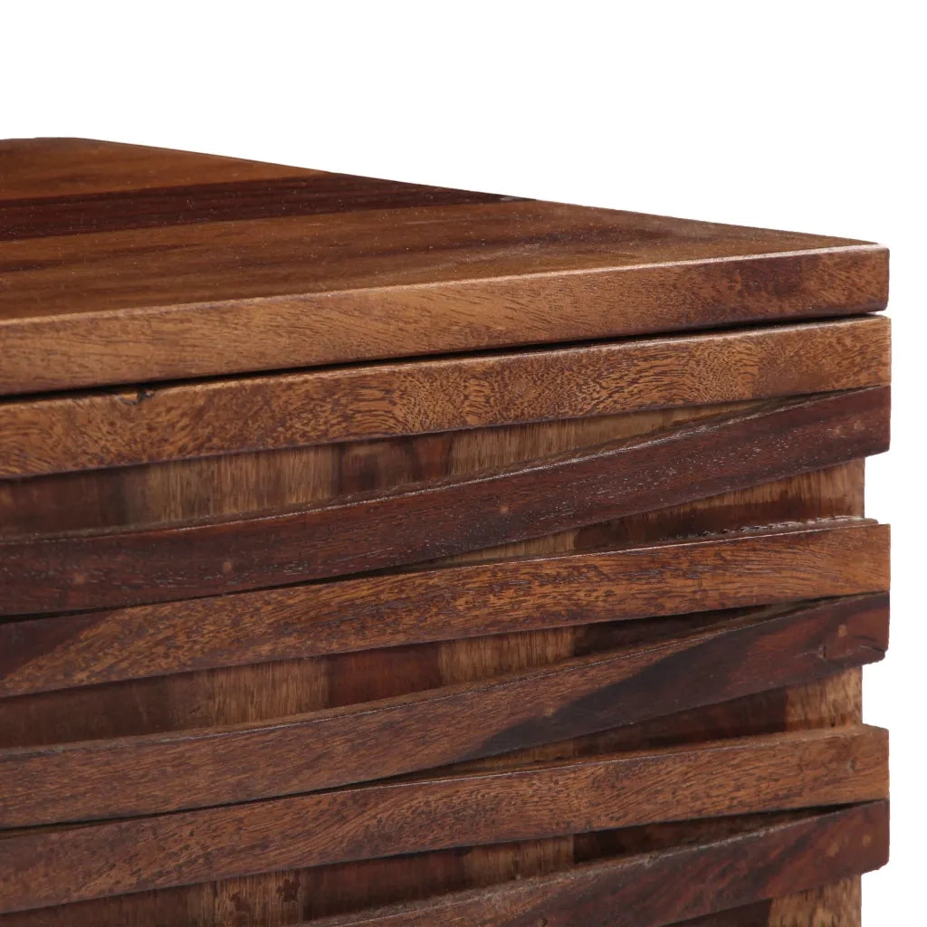 Mobile Porta TV 120x30x40 cm in Legno Massello di Acacia 247701