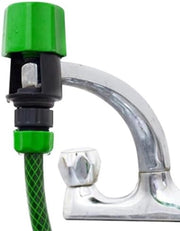 Adattatore universale per connettori di rubinetti - Adatto per cucina, bagno e giardino - Verde