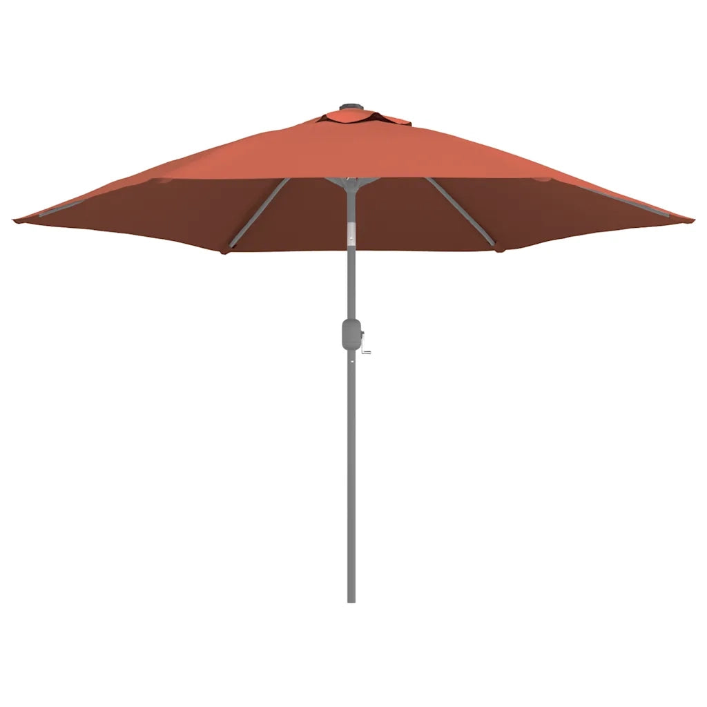 Telo di Ricambio per Ombrellone Terracotta 300 cm 313801