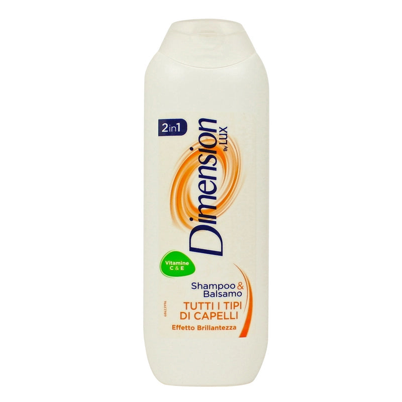 SET 12 DIMENSION SHAMPOO E BALSAMO CON ESTRATTI DI FRUTTA CAPELLI NORMALI 250ML