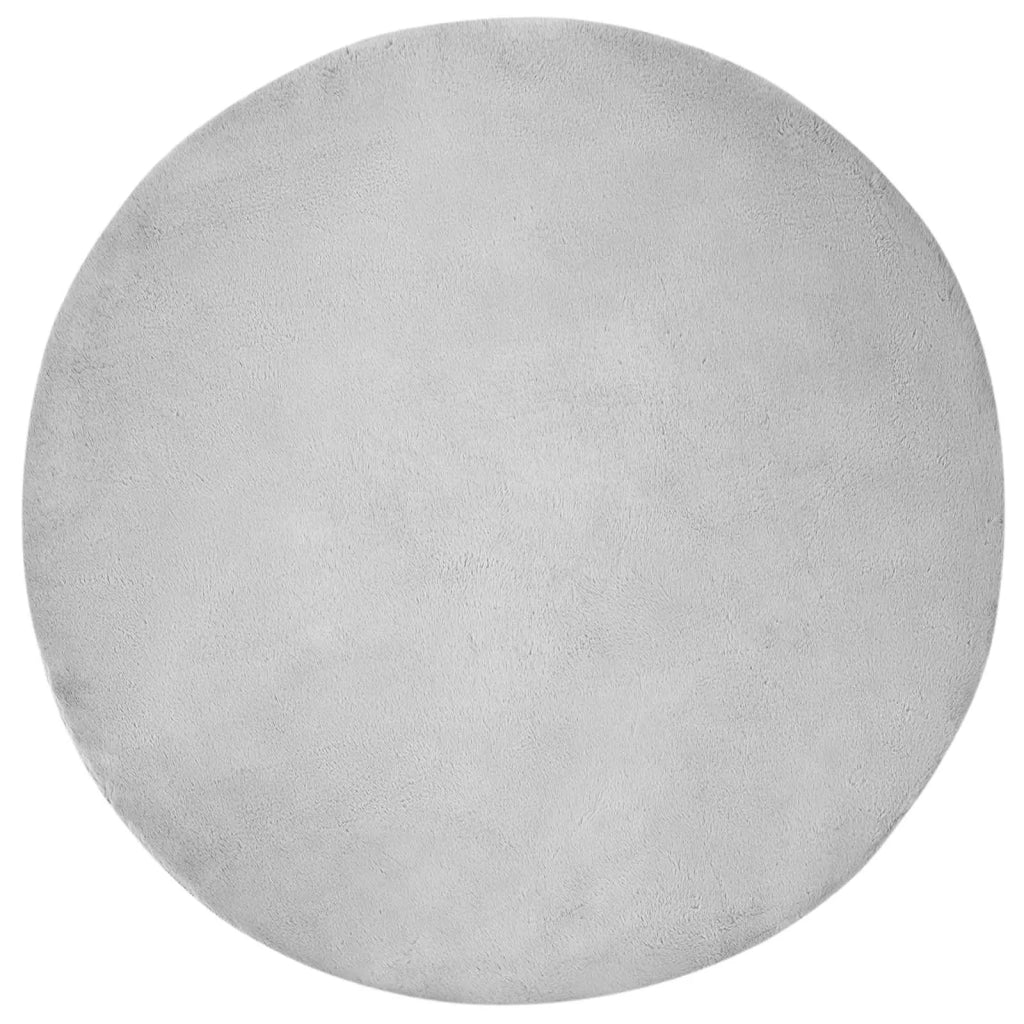 Tappeto antiscivolo in sintetica di coniglio OLITE Grigio 42021691