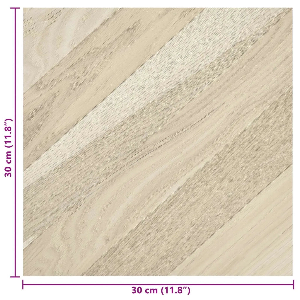 Plance per Pavimentazione Autoadesiva 30,5 x 30,5 cm 20 pcs PVC