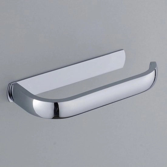 Sostegno per carta igienica adesivo - acciaio inossidabile - accessori bagno