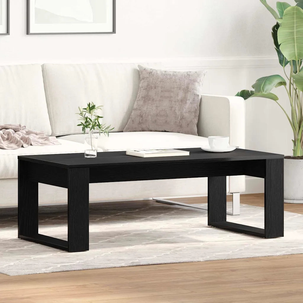 Tavolino da salotto Rovere Nero 102 x 50 x 35 cm 862071