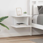 Comodino 2 pcs Bianco 40 x 30 x 25 cm Legno multistrato 891169