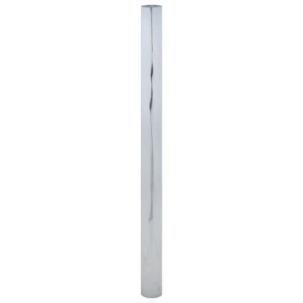 Pellicola Solare Statica Riflettente Argento 90x2000 cm PVC 155867