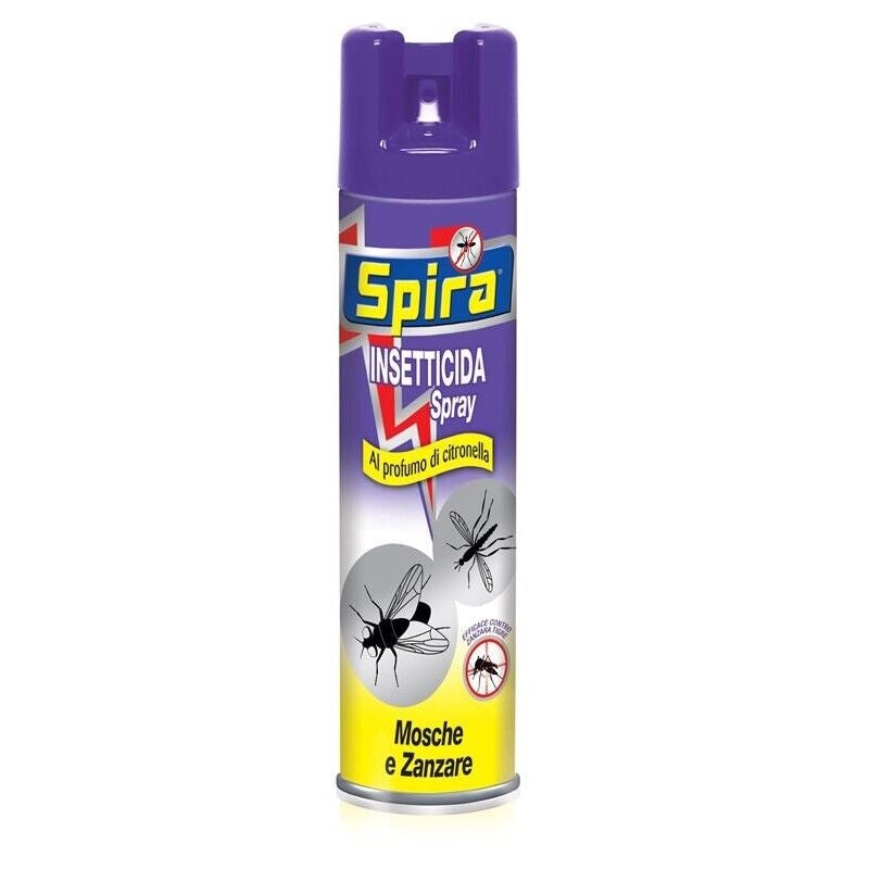 SPIRA SPRAY DA 400ML CONTRO MOSCHE E ZANZARE PROFUMATO