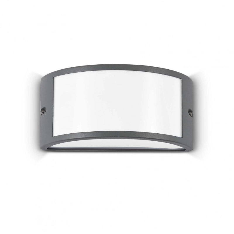 Lampada Da Parete Rex-1 Ap1 Antracite Ideal-Lux