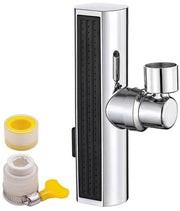 Acquasistema plus - Cucinastra del Fiume con 360° Rotazione della Uscita - Aspetto in Acciaio Inox - Cucinastra ad Alta Pressione per Aria con Sistema di Spray.