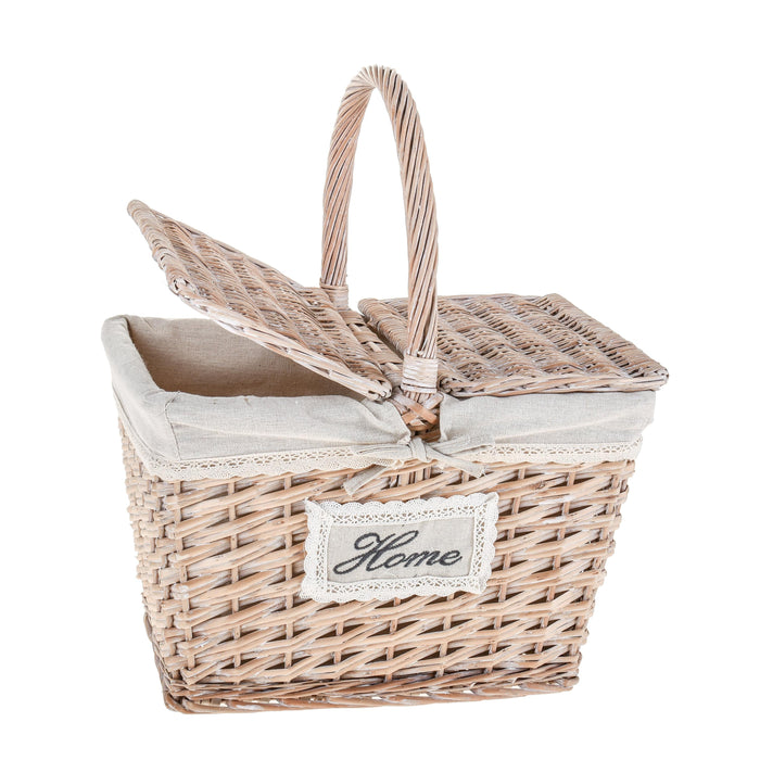 Paniere Rettangolari Home in Vimini Larghezza 40 cm