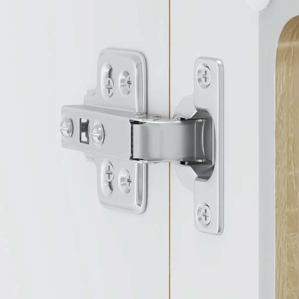 Pensile da Cucina con Porta in Vetro Lucca Rovere Sonoma 853910