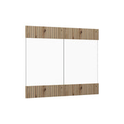 Vicco Frontale cucina Rovere artigianale 79.2 x 59 cm frontale del mobile per pensile con vetro