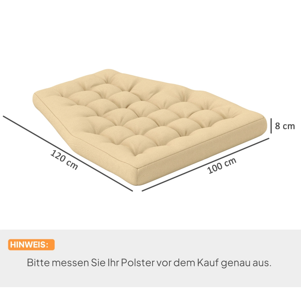 Cuscino per poltrona ¨C zephmum ¨C Beige 50x50x15 cm