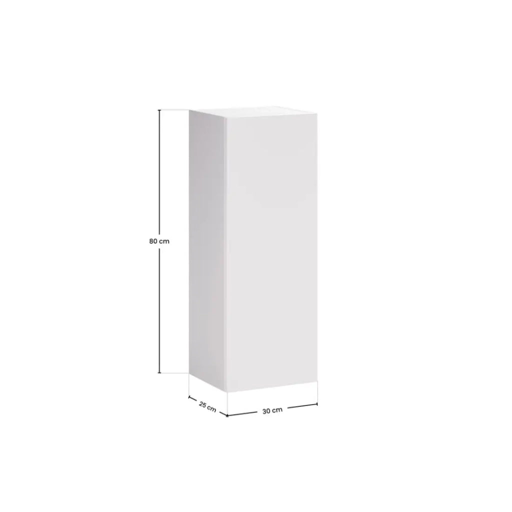 Colonna bagno OSTER 80 cm bianco opaco 1 porta sospesa