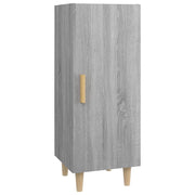 Buffet credenza cassettiera armadio mobile contenitore organizer cucina soggiorno rovere Sonoma 34,5 x 34 x 90 cm legno ingegnerizzato grigio 02_0036327