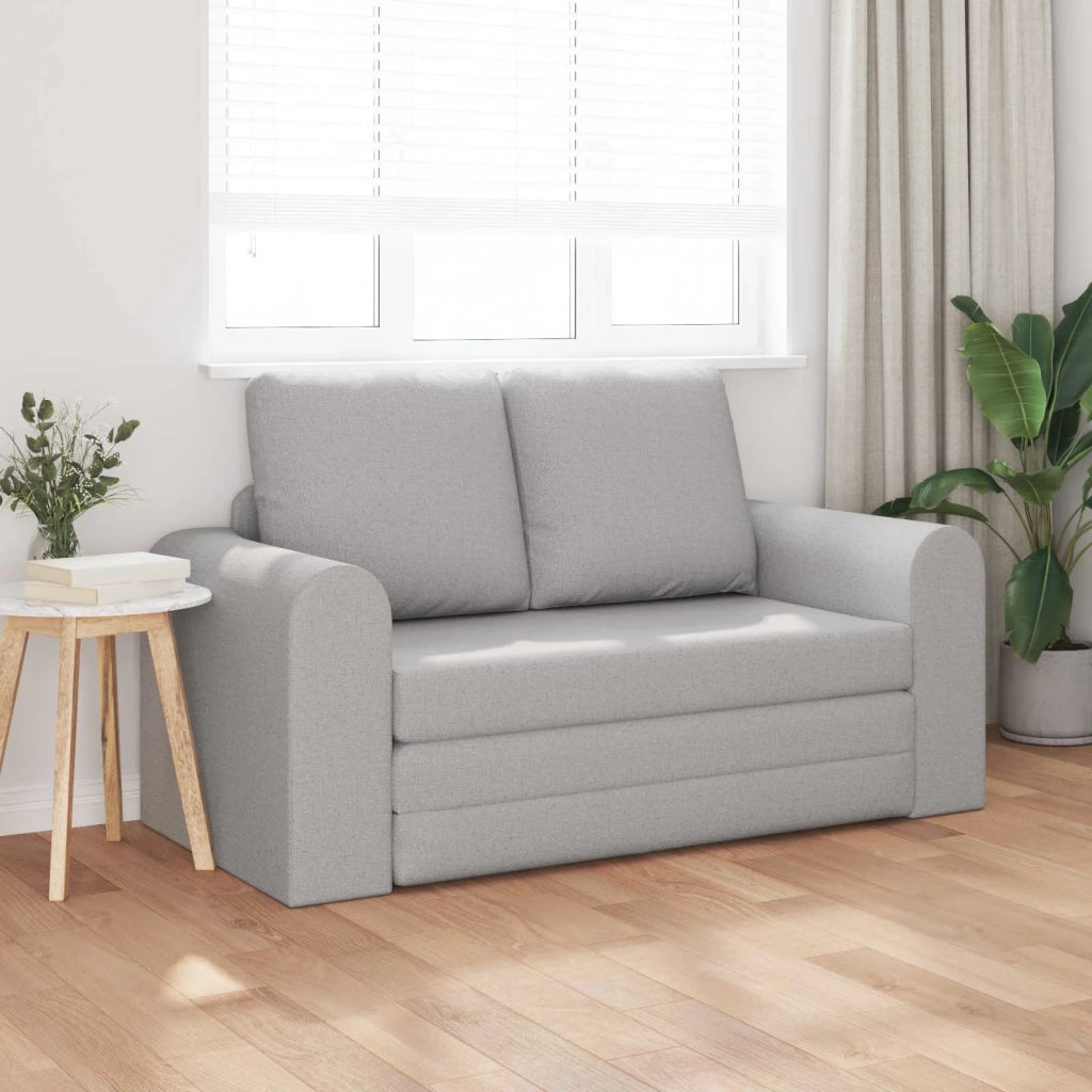 Divano letto Grigio Nuvola 148 x 71 x 83 cm Tessuto 4106682