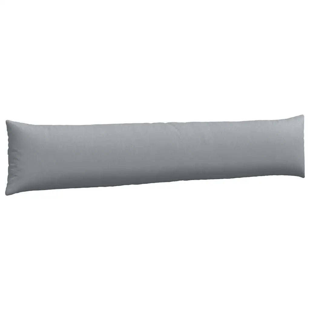 Cuscini da Divano 2 pcs Grigio chiaro 200 x 40 cm Tessuto