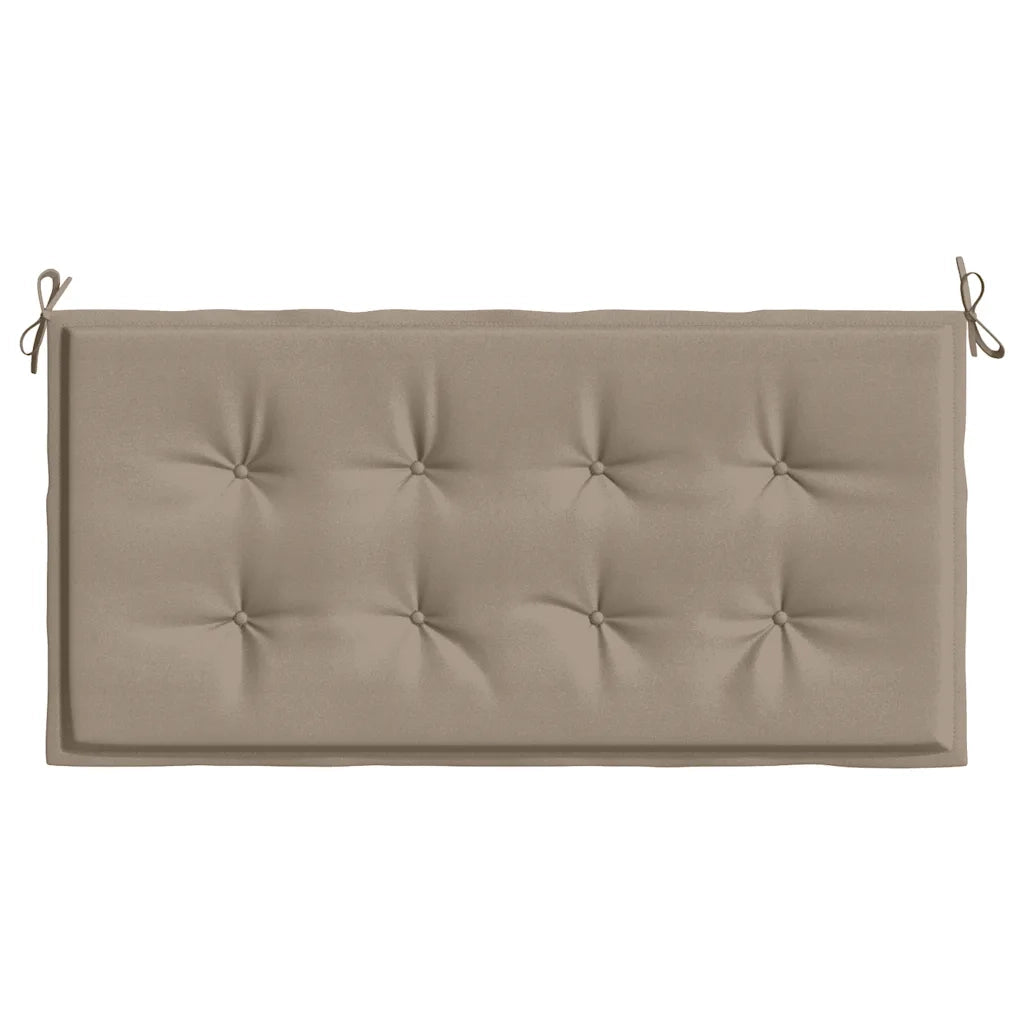 Cuscino per Panca Tortora 120x50x4 cm in Tessuto Oxford 47622