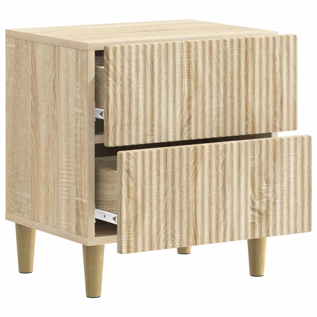 Armadio da Notte con cassetto Rovere Sonoma 43 x 34,5 x 48 cm 894529