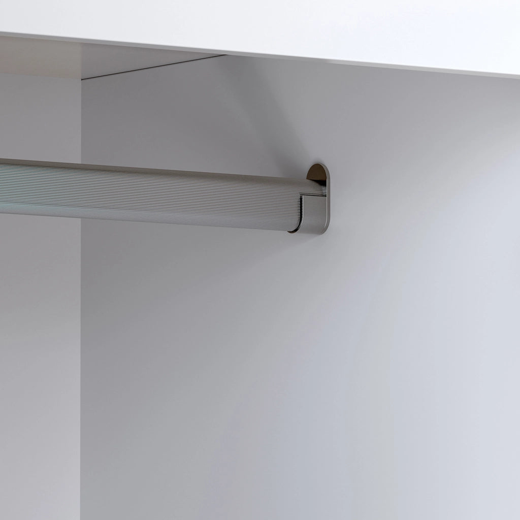 Armadietto Sandnes per Bambini con Appendiabiti e Cassetto 123x60x40 cm Menta Verde [en.casa]