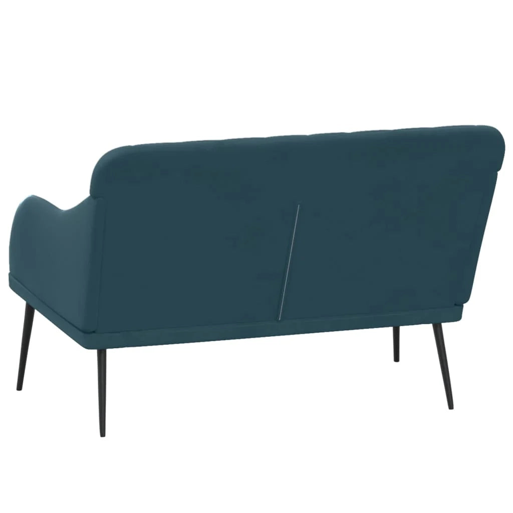 Panca/panca 110 x 76 x 80 cm velluto blu 02_0010510