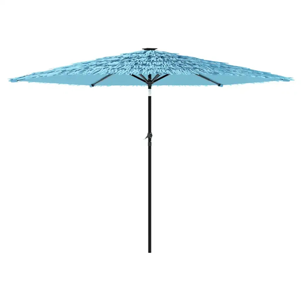 Ombrellone Giardino con Palo in Acciaio Blu 288x288x225 cm 4005106