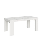 Tavolo allungabile 90x90/246 cm Roxell Premium - Bianco Frassino