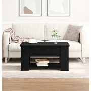 Tavolino da salotto Rovere Nero 79 x 49 x 41 cm 862765