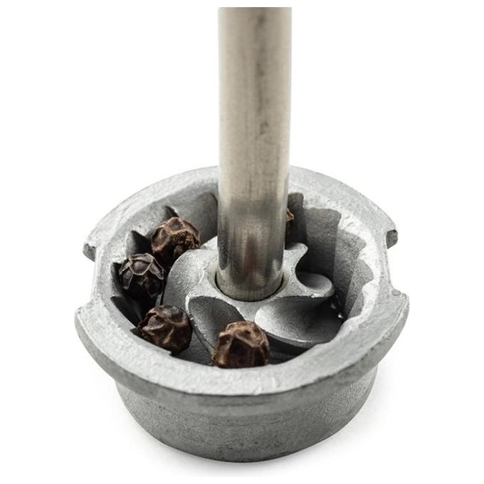 Peugeot 21283 Fidji Macinapepe in Legno di Faggio e Acciaio Inox con Macinatura Regolabile colore Nero