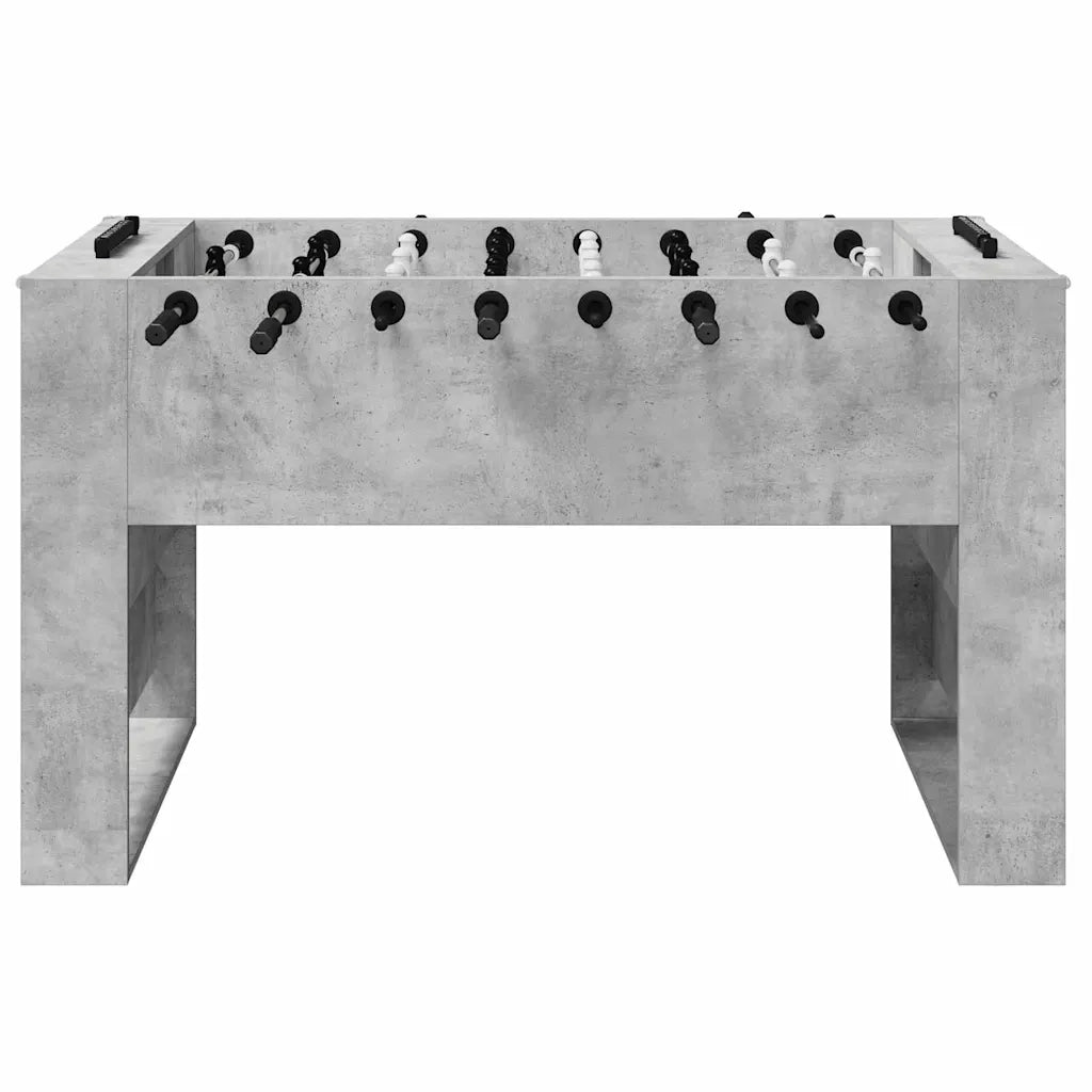 Tavolo da Foosball Grigio Cemento 146,5 x 74 x 85 cm CFW4666017