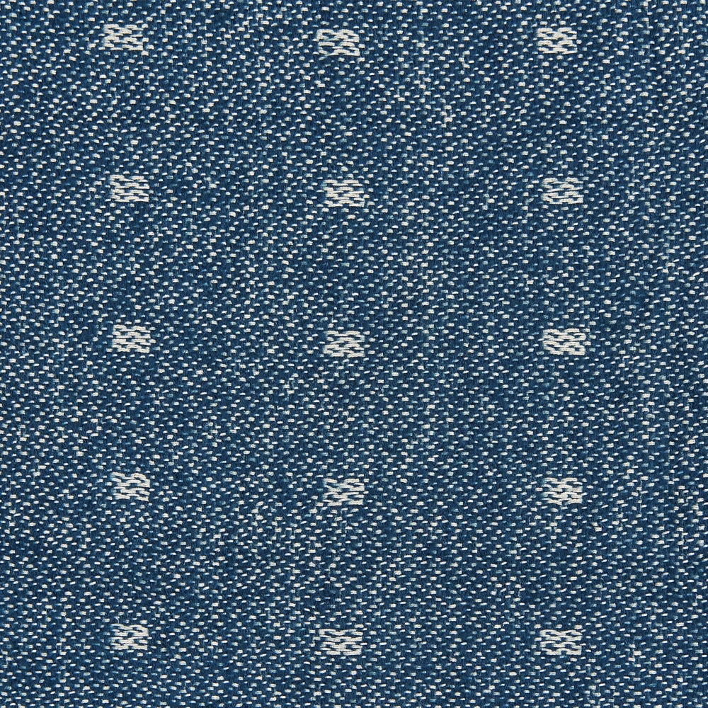 Coperta in cotone acrilico blu scuro 130 x 170 cm motivo astratto nappe boho soggiorno camera da letto