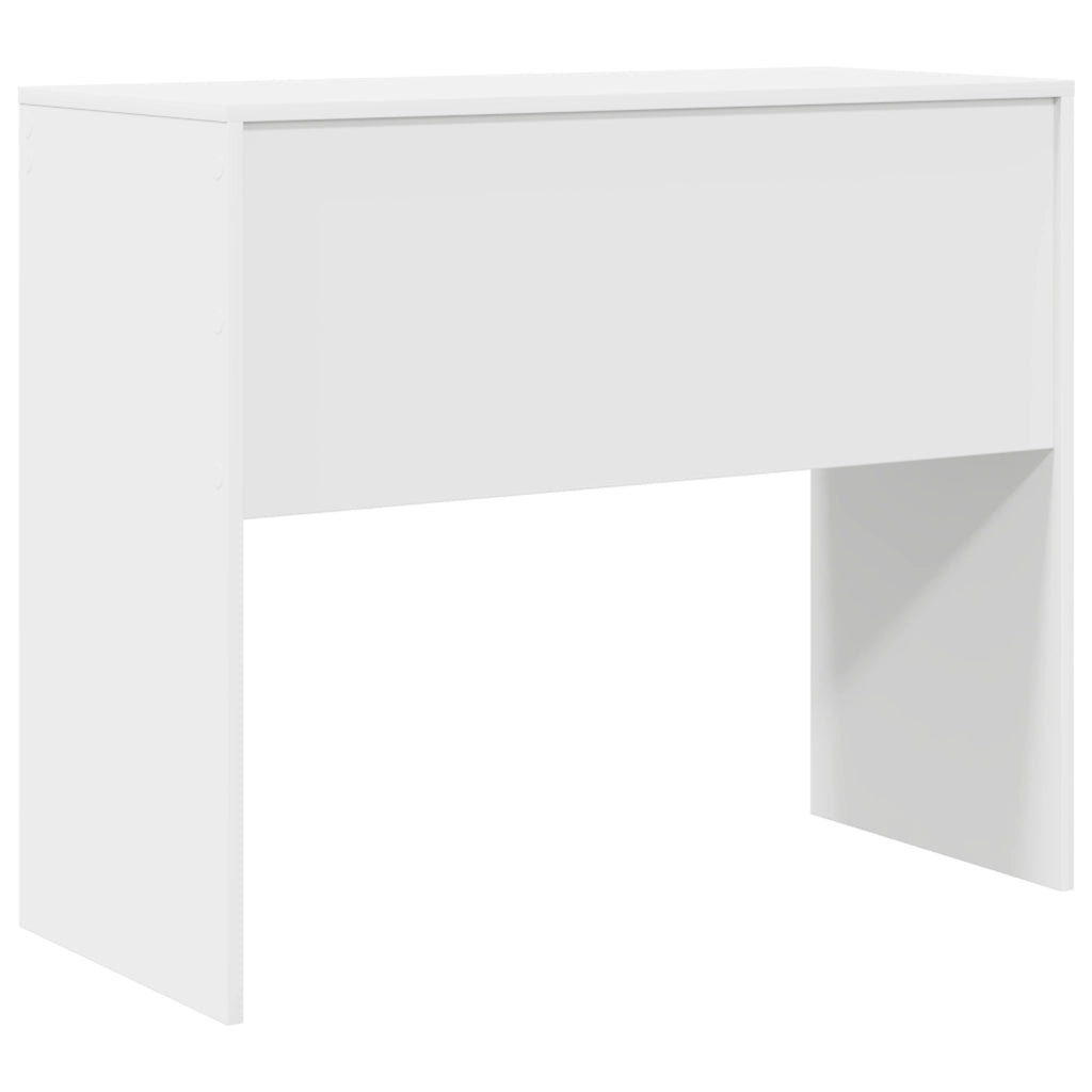 Scrivania minimalista Bianca Legno ingegnerizzato Media Minimalistica